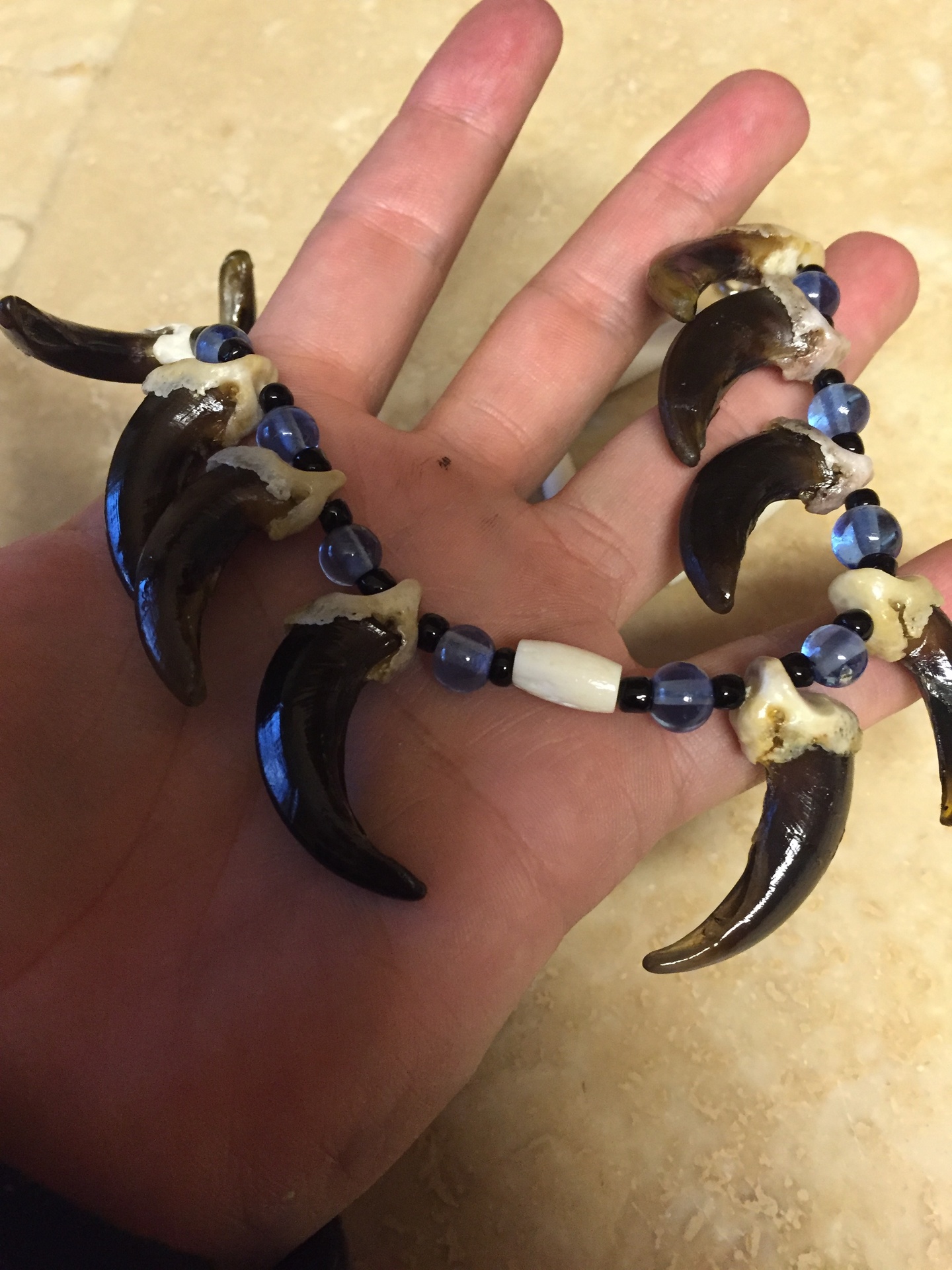 wolf claw necklace