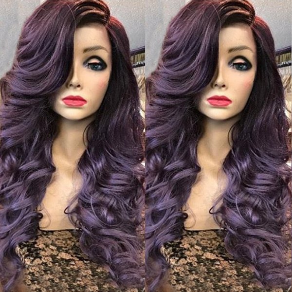 curly synthetic wigs