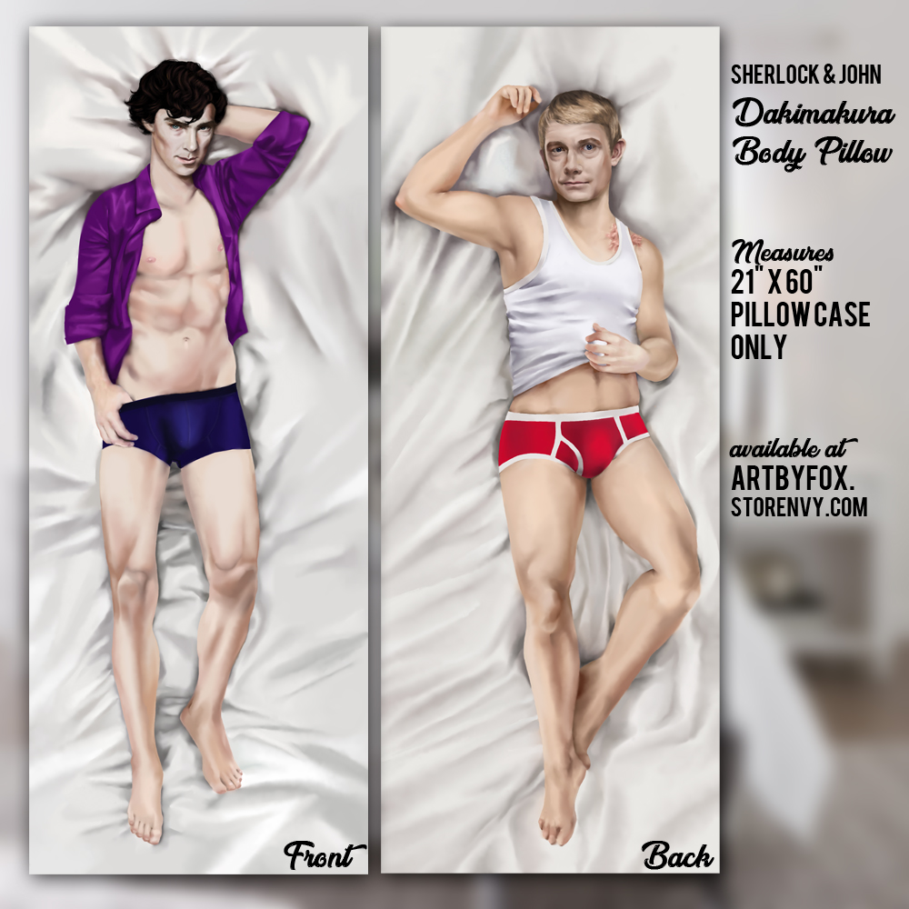 Sherlock John Dakimakura On Storenvy