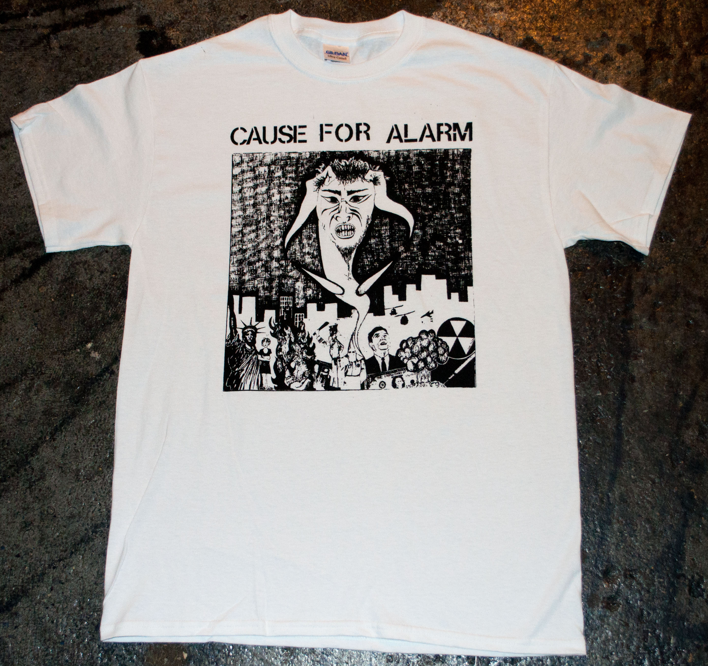 Cause For Alarm 'S/T EP' TShirt · Side Two · Online Store Powered by