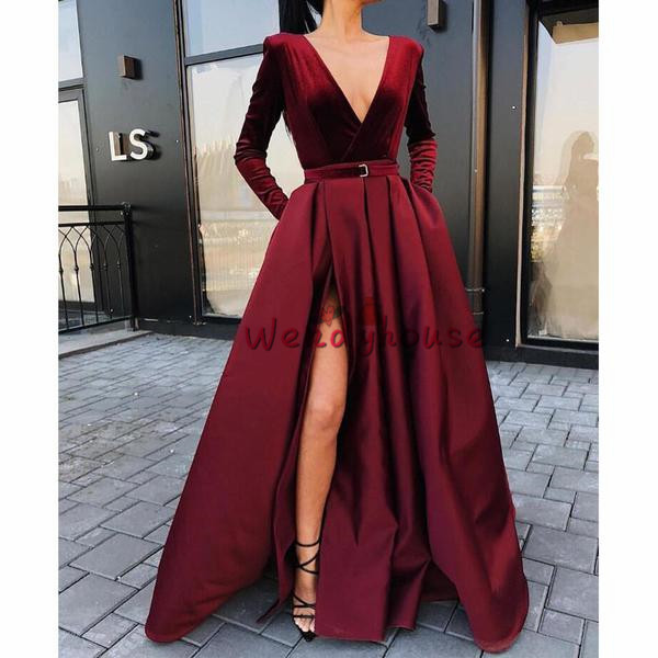 deep v neck sundress