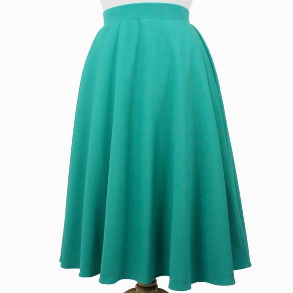 flowy circle skirt