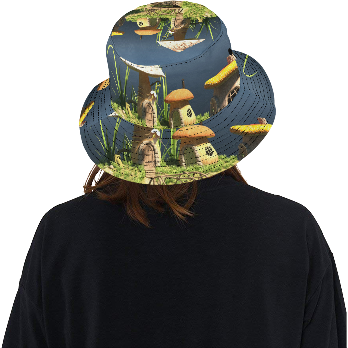 mushroom bucket hat