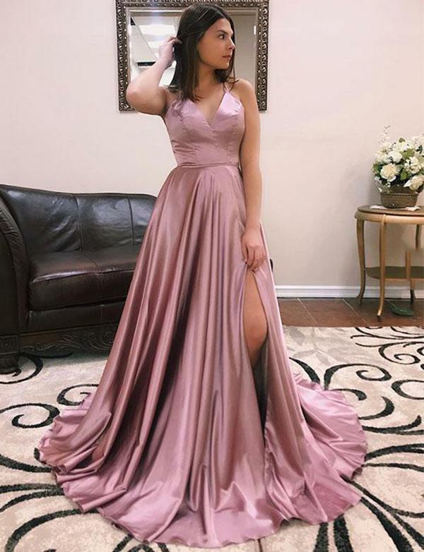 pink prom dress 2019