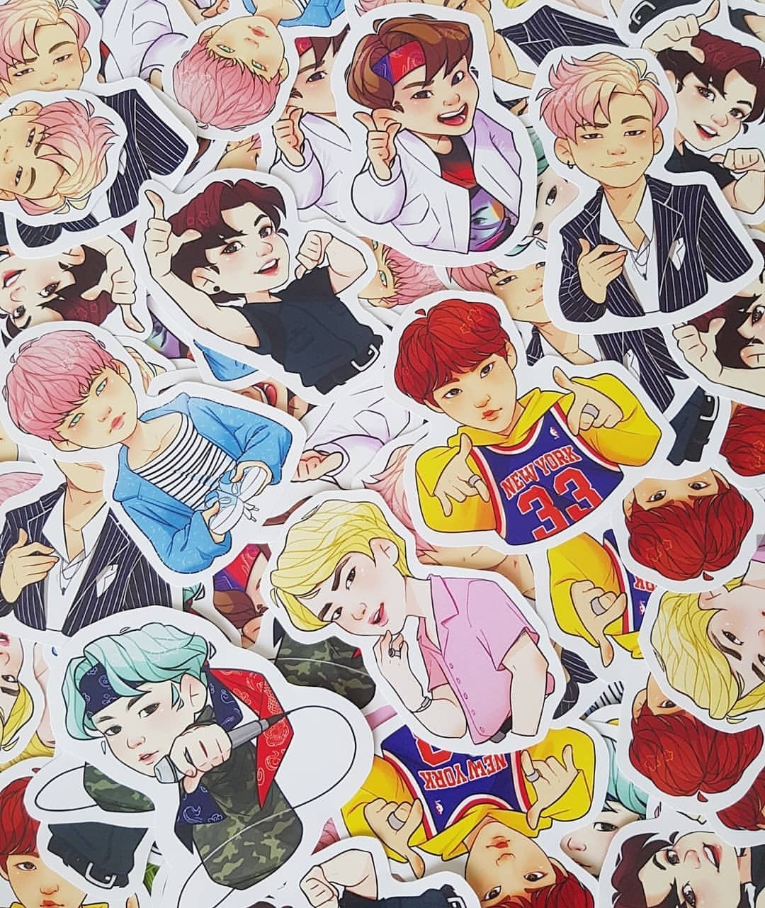 BTS Stickers · HeavenRose150 · Online Store Powered by Storenvy