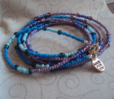 Colorblocked Purple and Blue