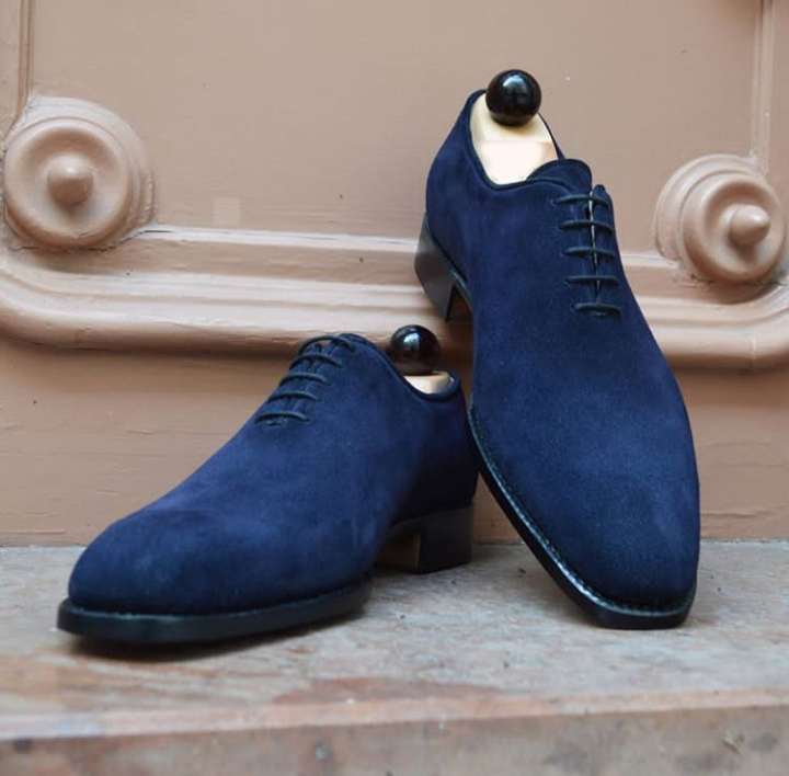 Handmade Men's Derby Style Shoes, Men's 
