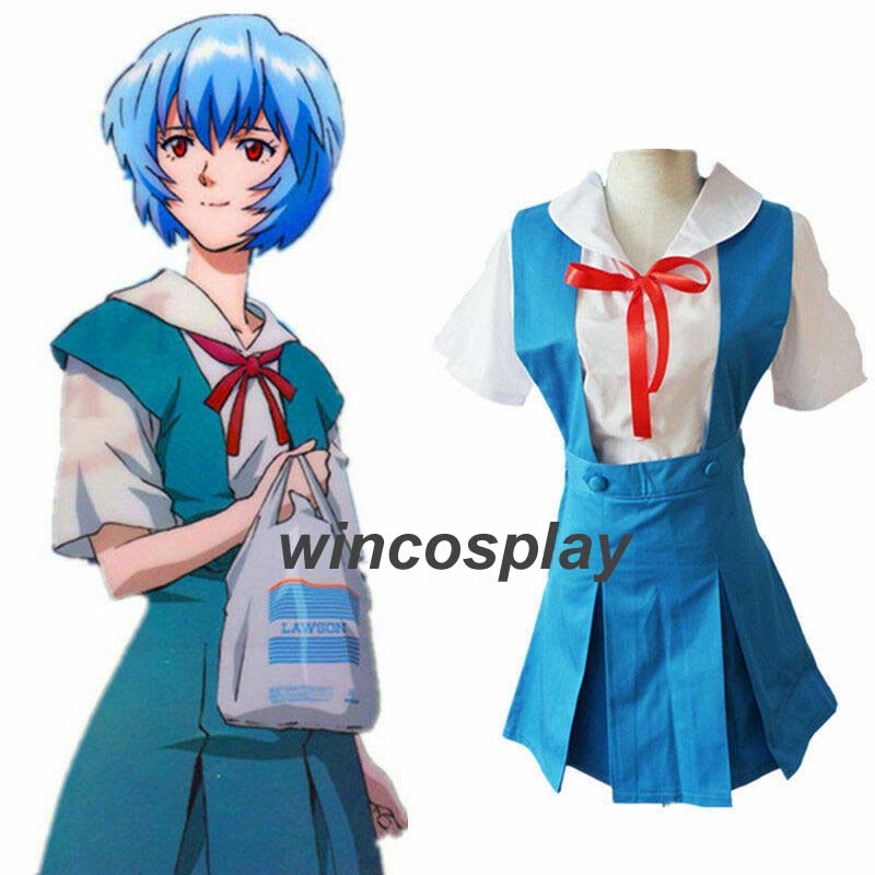 Anime Neon Genesis Evangelion Eva Ayanami Rei Halloween Cosplay