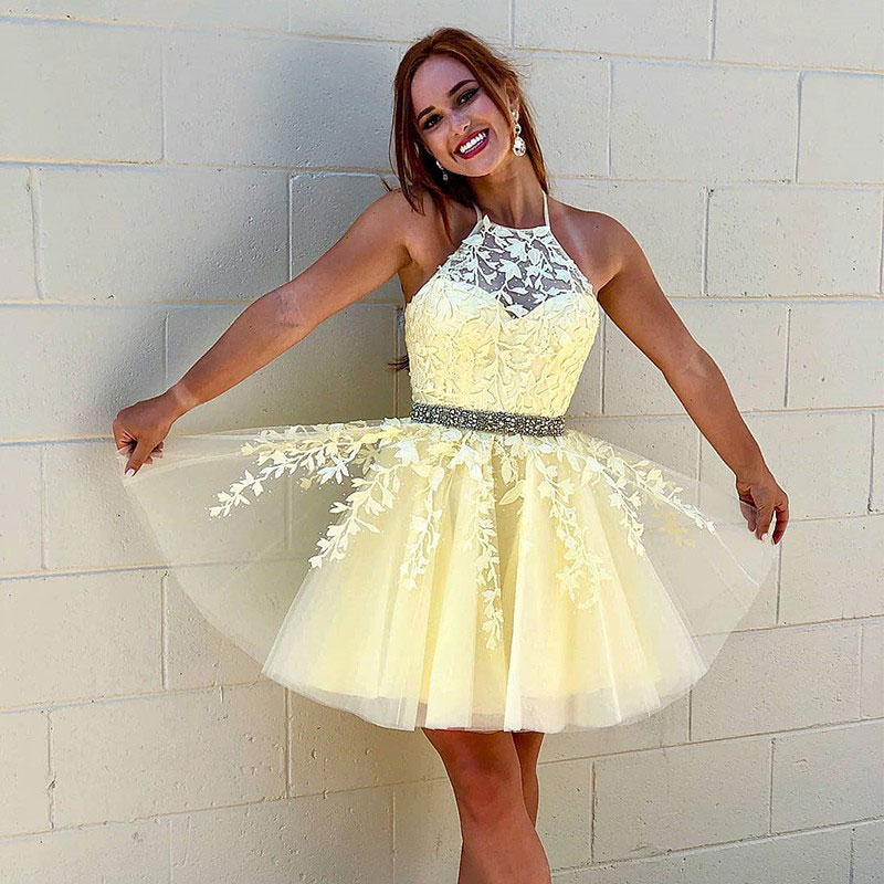 Storenvy for Yellow tulle lace short 