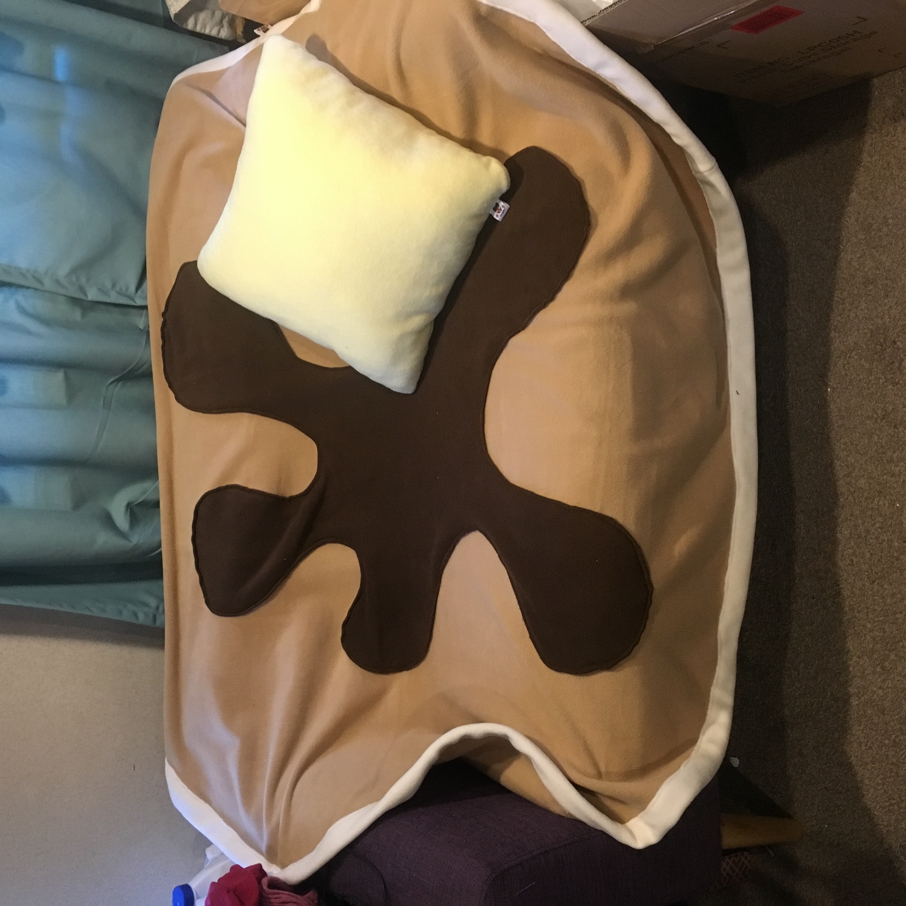 Pancake Blanket And Butter Pillow Fursuit Prop Scragster