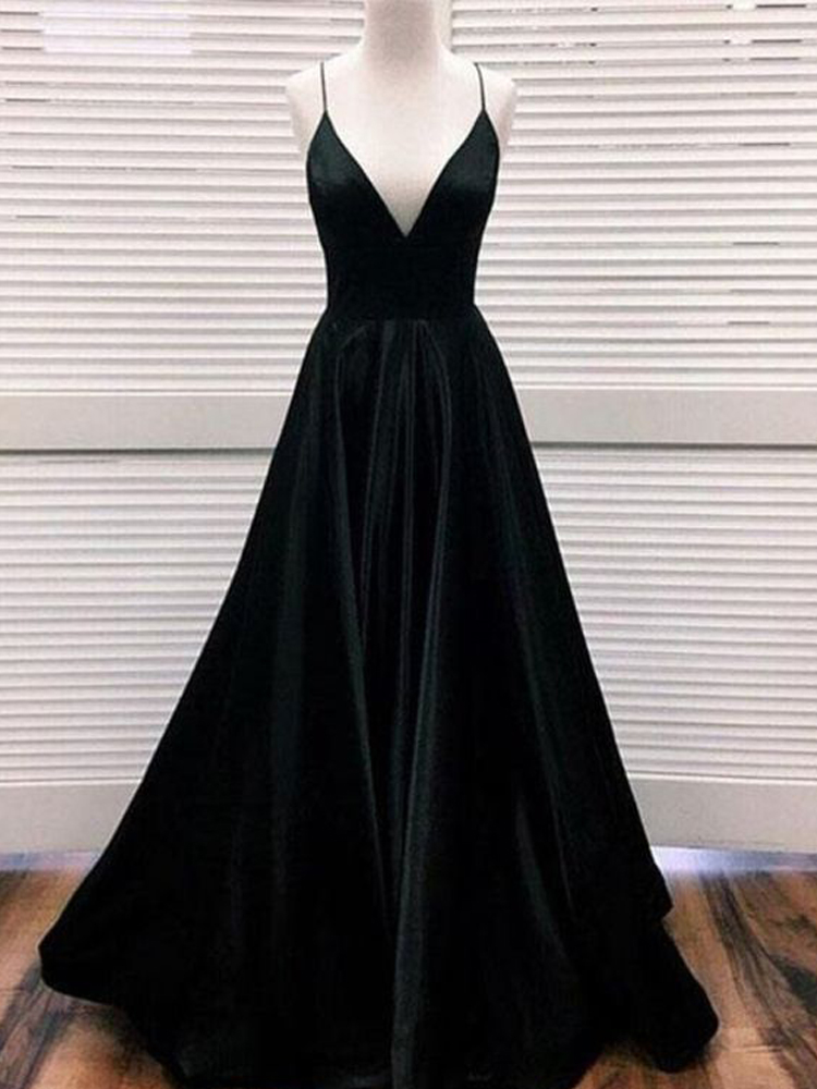 simple evening gown