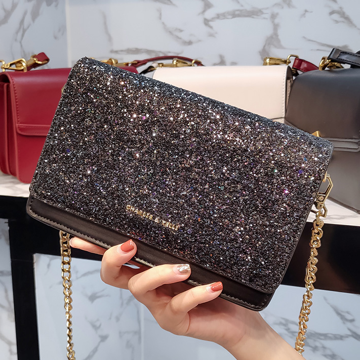 sequin crossbody bag
