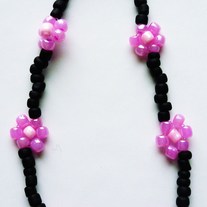 Flower earring and bracelet