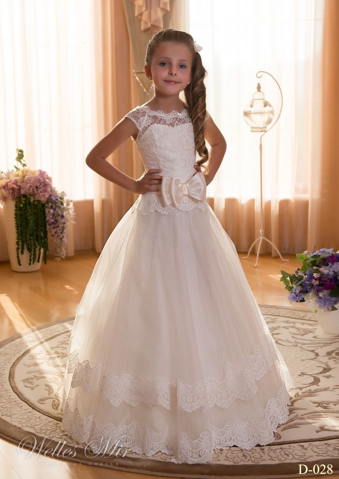 a line communion dresses