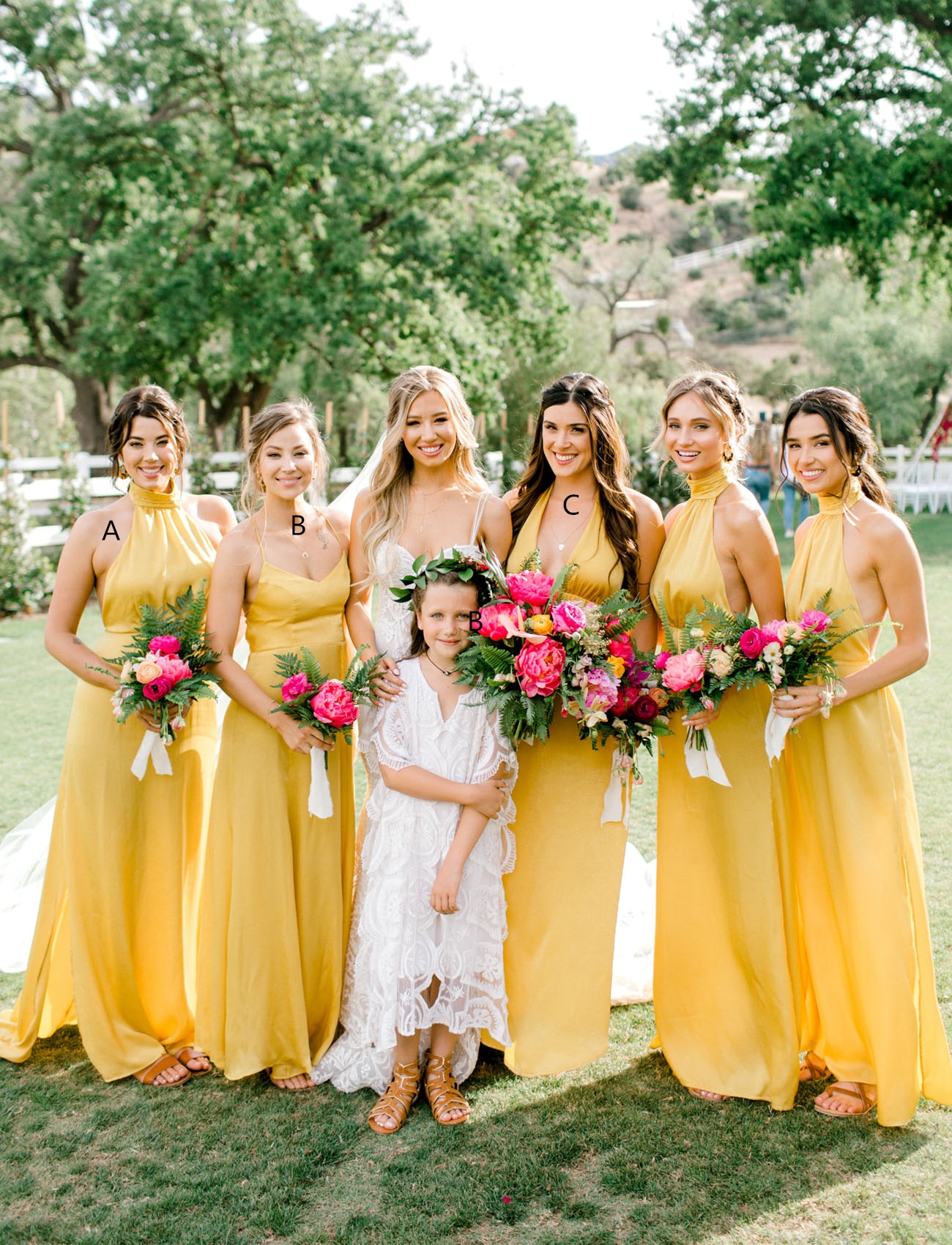 Mustard bridesmaid Clearance