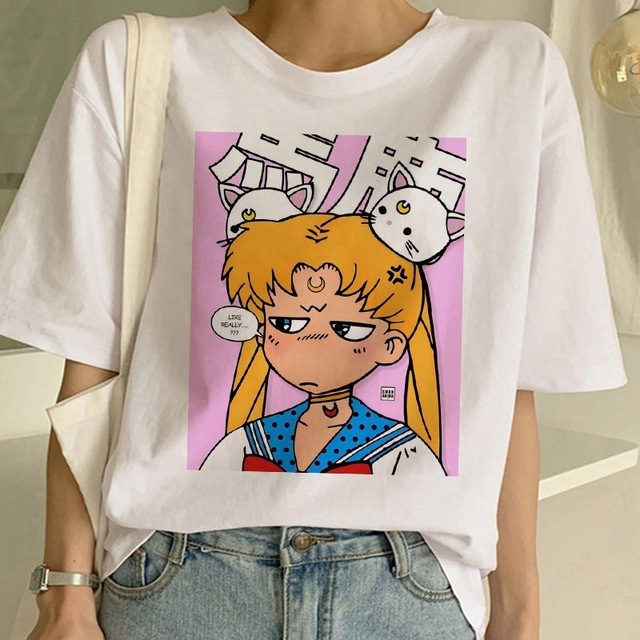 Sailor Moon Summer New Fashion T Shirt 