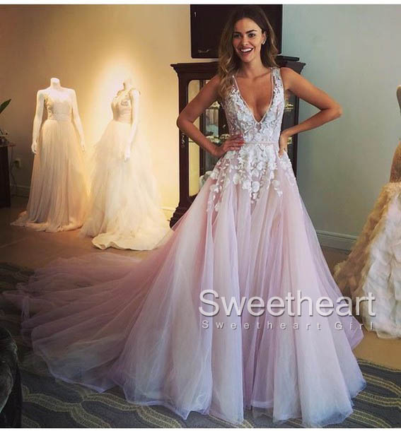 unique long prom dresses