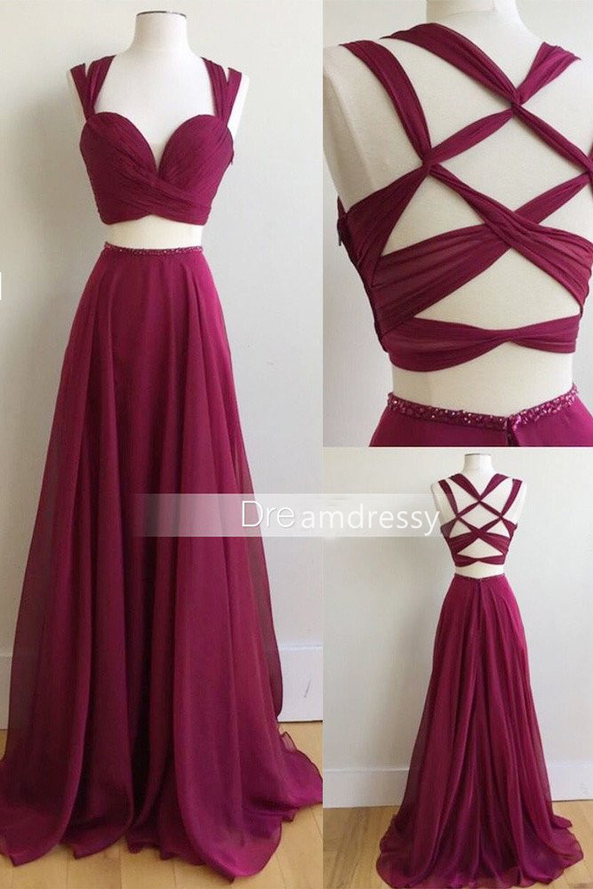 two piece dresses formal