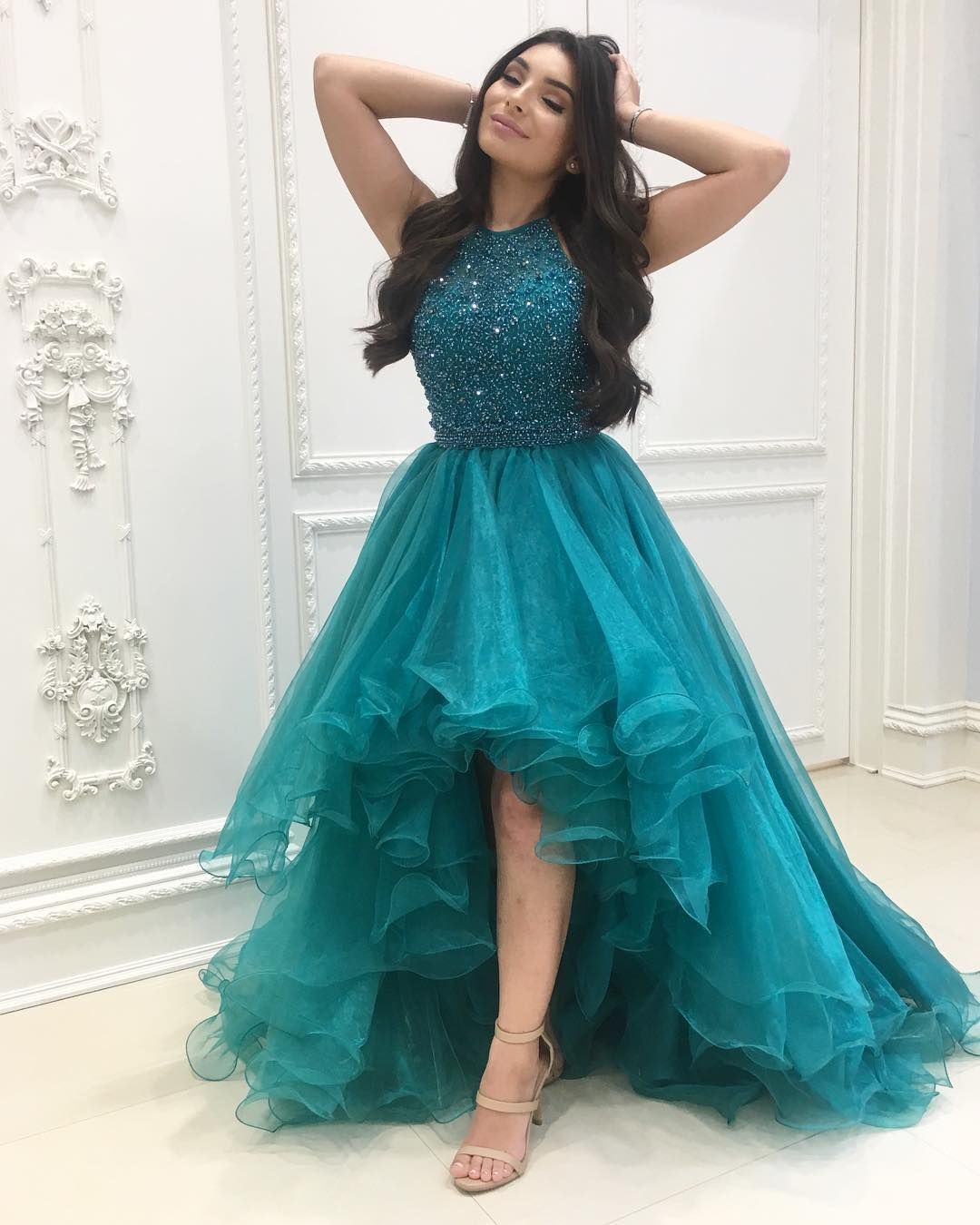 WD0776,Charming Prom Dress,Organza Prom 