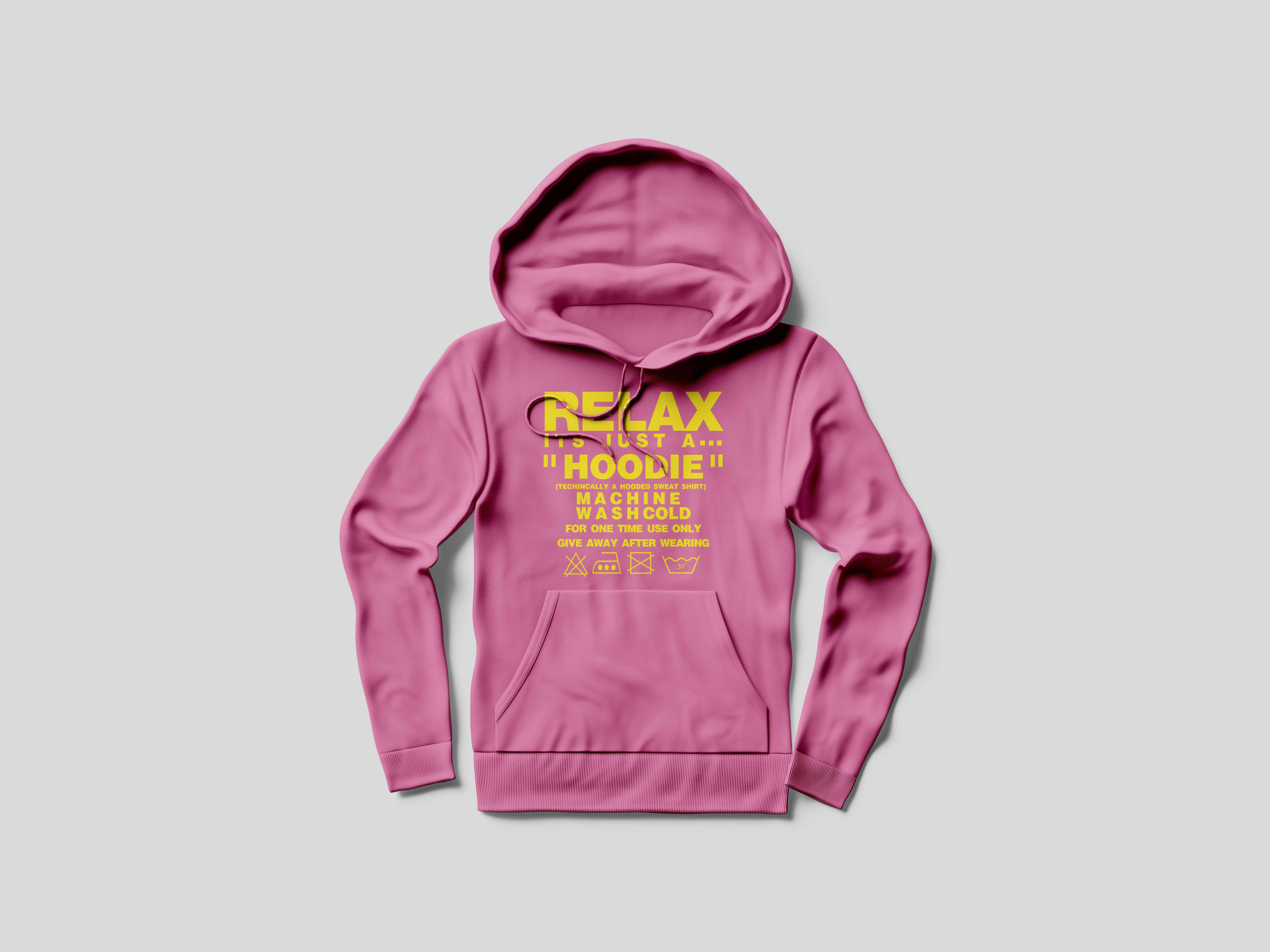 Live Foreverrelax its just a hoodie pink/yellow ACTIVATED SMALL DailyMail