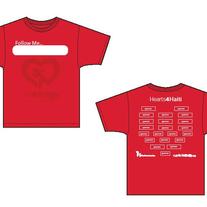 Run4LifeIndy Short Sleeve Shirt - Hearts4Haiti Campaign (Men's/Women's - 3X)