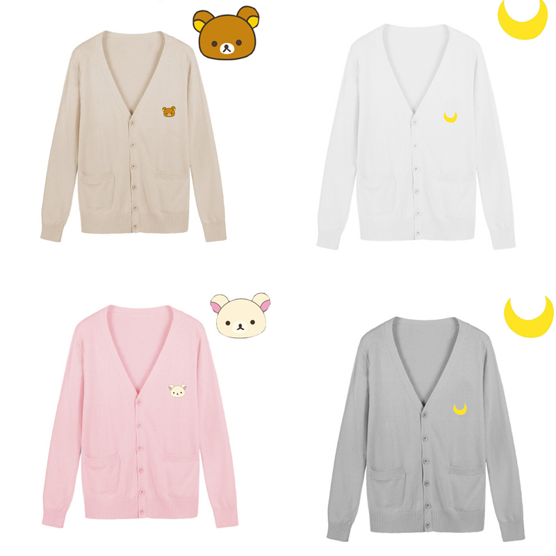 Japanese sweet uniform knitted sweater 