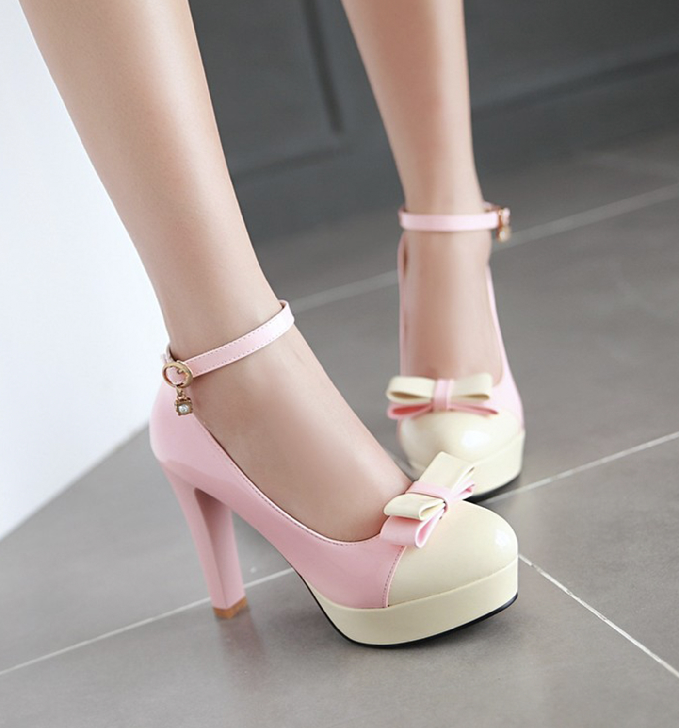 Shop Now For The Sweet bow high heels 