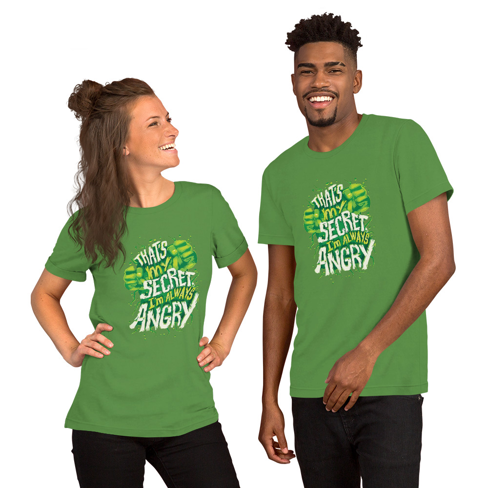 Must Have Hulk I am angry Short-Sleeve 