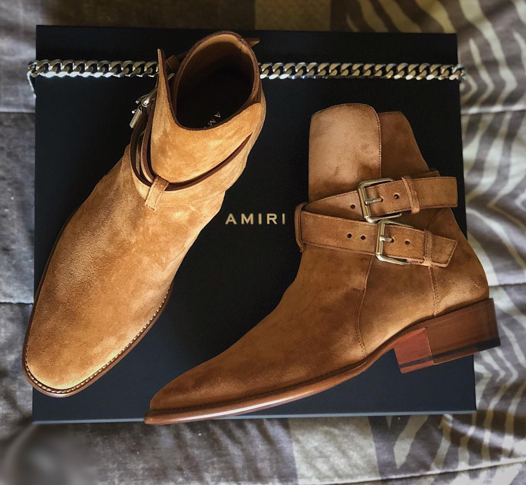 Ankle High Handmade Brown Jodhpurs Leather Suede Boot on Storenvy