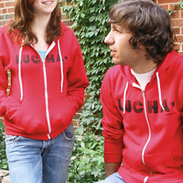 Lucha Red Zip-up