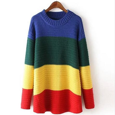 Storenvy for Women Rainbow Color Block 